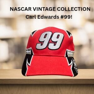 Carl Edwards #99 Roush Racing Hat Vintage Team Caliber NWT NASCAR
